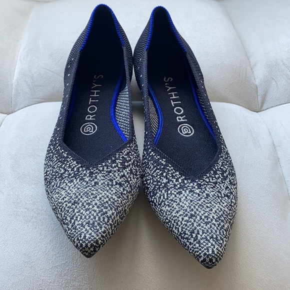 Rothy’s the Point Slate Metallic (retired) - Picture 2 of 6